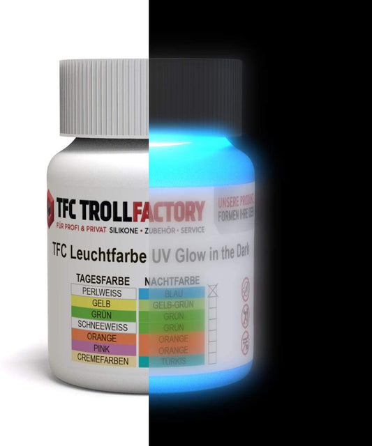 Nachtleuchtfarbe Leuchtfarbe, Tagesfarbe: /Nachtfarbe: I Nachtleuchtende Selbstleuchtende Wandfarbe phosphoreszierend GLOW IN THE DARK