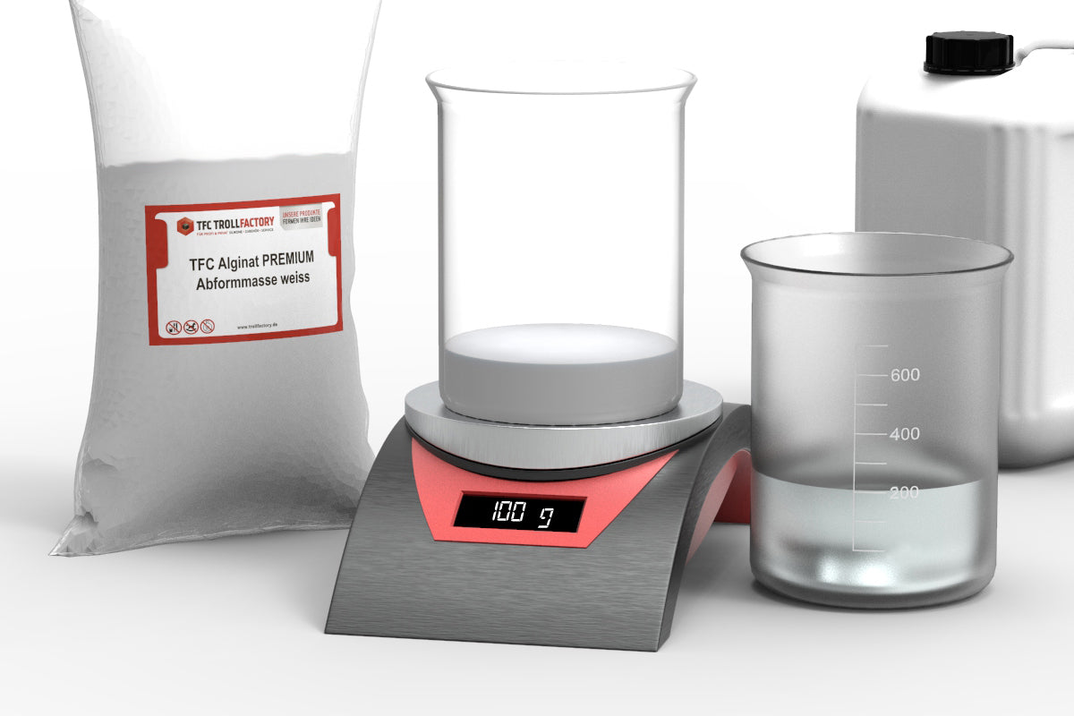 Abformset Alginat 3D Körper Schwangerschaft Babybauch